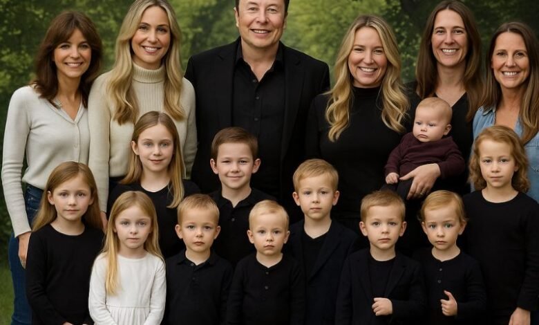 elon musk children