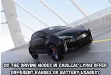 Do the Driving Modes in Cadillac Lyriq Offer Different Ranges or Battery Usages